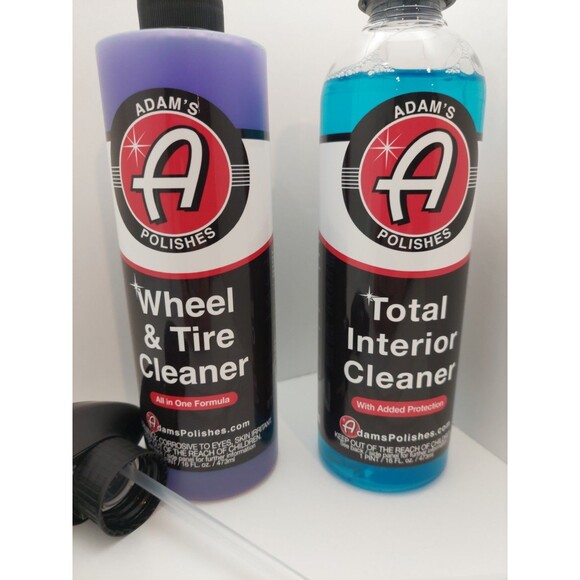 Adam's Polishes Wheel Tire Total Interior Cleaner for Car Detailing Set 16 OZ - Picture 5 of 15